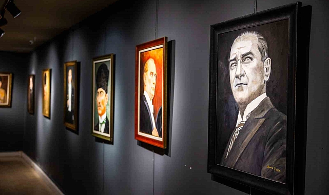 'Atatürk' temalı resim sergisi