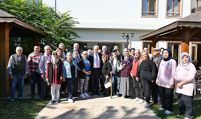 Başkan Kocagöz'den huzurevi sakinlerine müjde