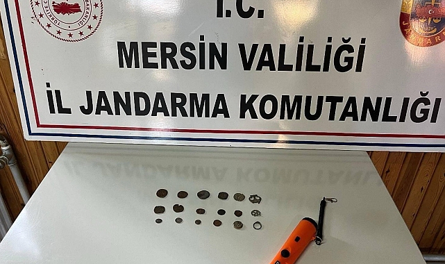 Bizans ve Roma dönemine ait sikkeler ve yüzük ele geçirildi