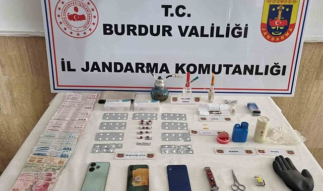 Burdur'da uyuşturucu operasyonlarında 9 şüpheli tutuklandı