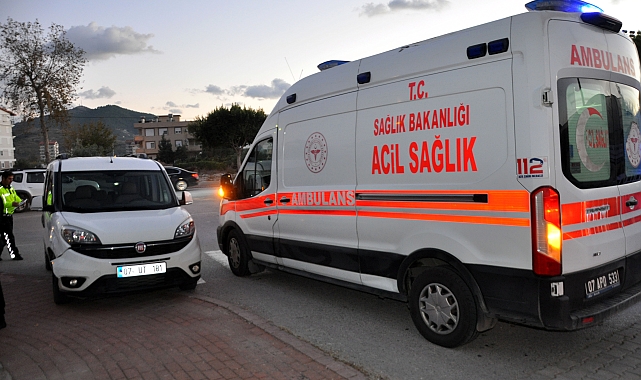 Gazipaşa'da kaza: 1 yaralı