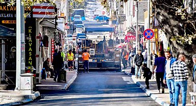 Gülnar'ın caddeleri yenilendi