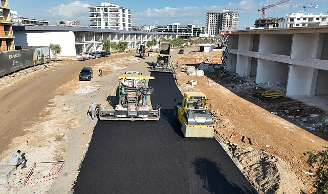 Kardeş Kentler Caddesi'nde altyapı ve üstyapı yenileniyor