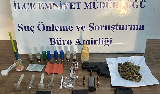 Kemer'de uyuşturucu operasyonu