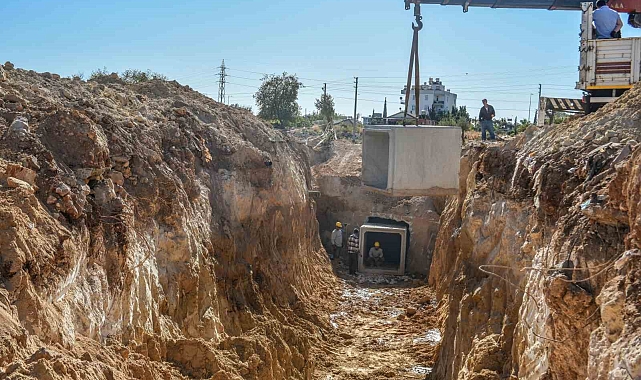 Kepez Belediyesi'nden sel tehdidine karşı altyapı hamlesi