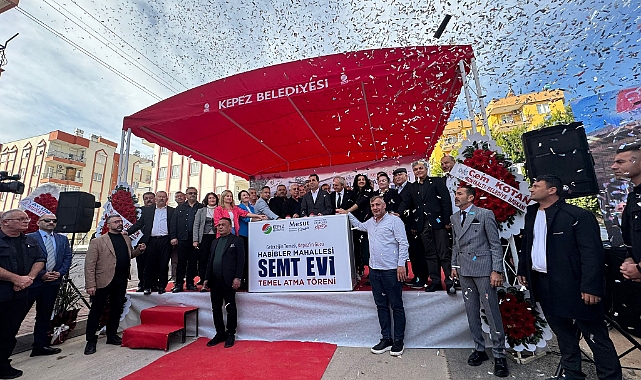 Kepez’e Semt Evi’nin Temeli Atıldı