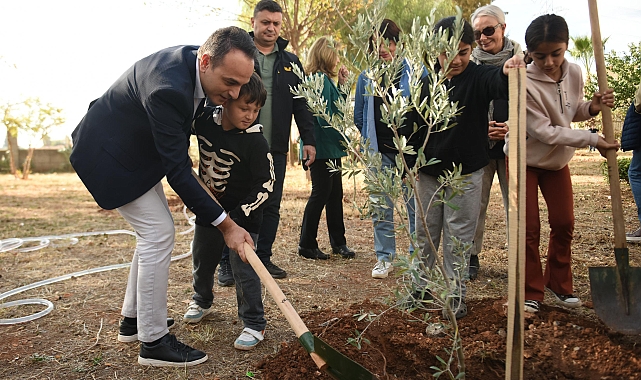 Kepez'de minik ellerden geleceğe fidan