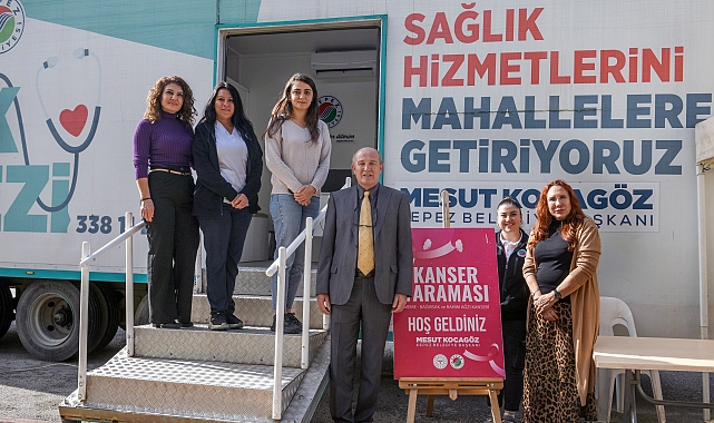 Kepez'in sağlık TIR'ından kanser taraması