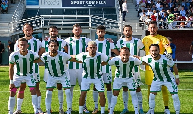 Manavgat'ın kalesi gole kapalı