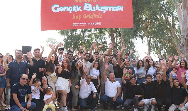 Marmaris'te üniversite öğrencileri piknikte ağırlandı