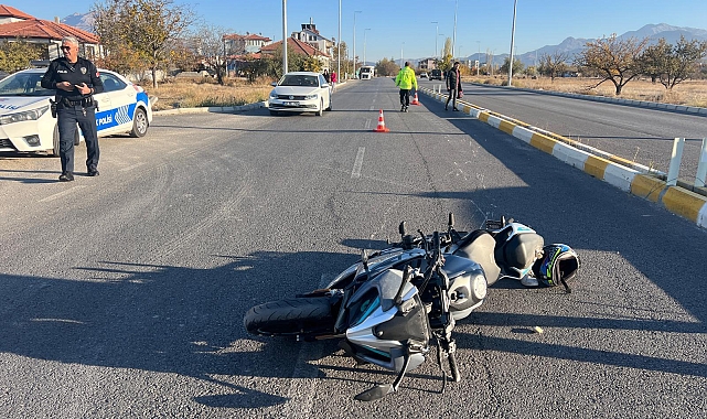 Motosiklet sürücüsü hayatını kaybetti