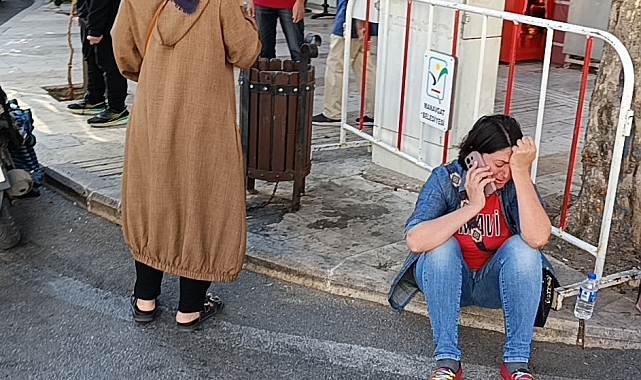 Motosiklete çarpan otomobil sürücüsü kaza sonrası gözyaşlarına hakim olamadı