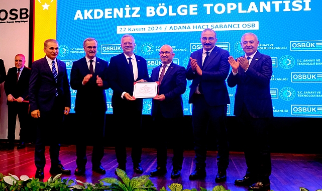 MTOSB, 'Yeşil OSB Belgesi' almaya hak kazandı