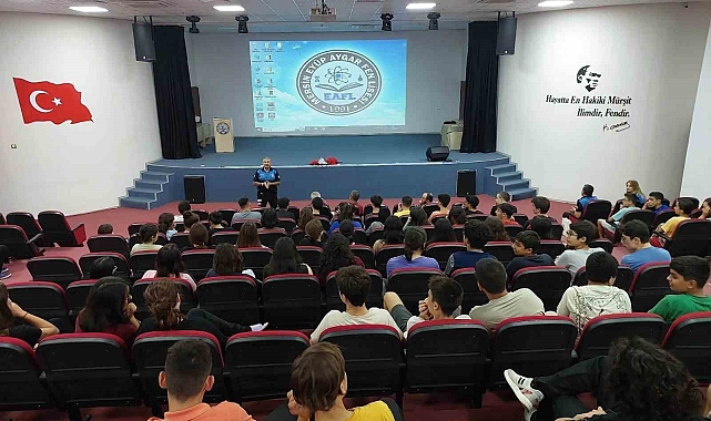 Öğrenciler 'güvenlik' konusunda bilgilendirildi