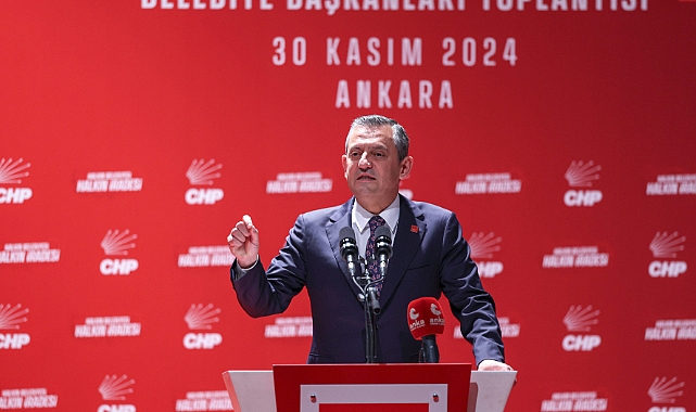 Özgür Özel: İktidar belediyelerin gelirlerini keserek saldırmaya çalışıyor