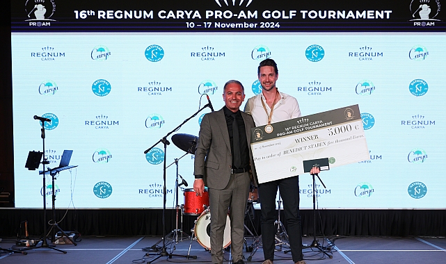 Regnum Carya Pro Am Golf Turnuvası sona erdi