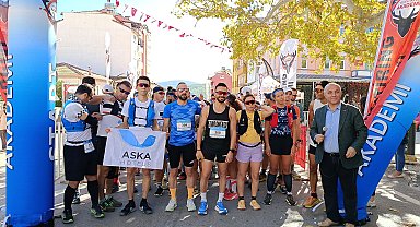 Sagalassos'ta Oryantiring Akademi koşusu