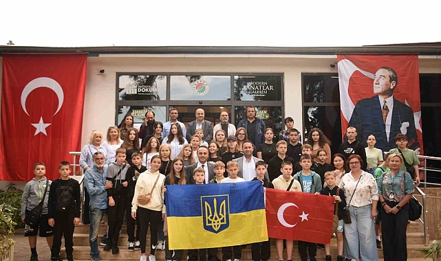 Savaş mağduru çocuklar DokumaPark'ta ağırlandı
