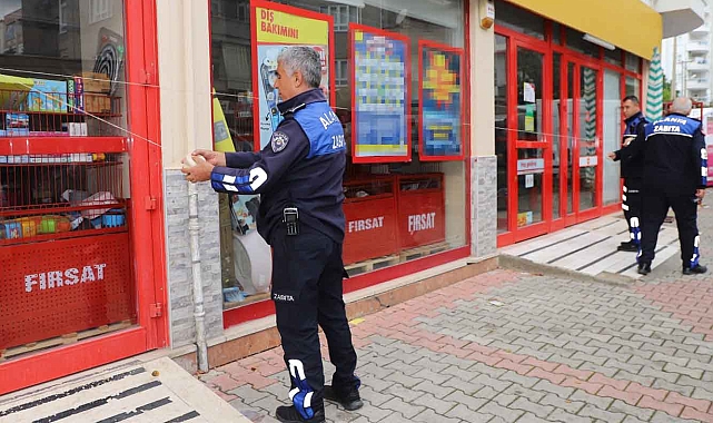 Tarihi geçmiş ürün satan market mühürlendi