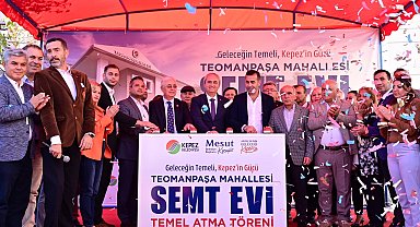 Teomanpaşa Semt Evi temeli atıldı