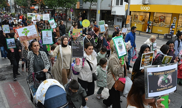 'Toprağa Saygı' yürüyüşü