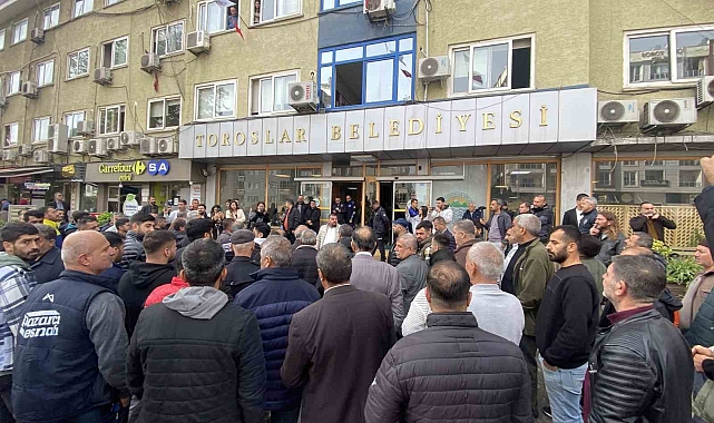 Toroslar Belediyesine esnaf tepkisi