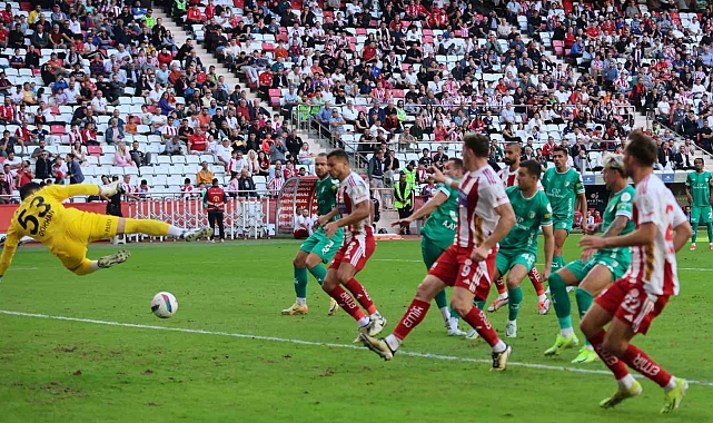 Trendyol Süper Lig: Antalyaspor: 3 - Bodrum FK: 2