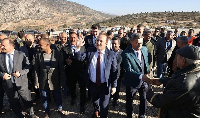 Vali Pehlivan, Mut'ta vatandaşlarla bir araya geldi