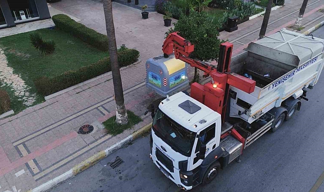 Yenişehir'de sessiz çöp toplama dönemi başladı