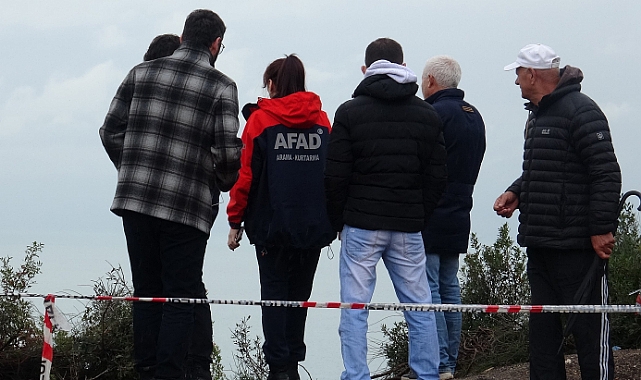 Ailenin 30 Metrelik Falezlerde Umut Nöbeti Sürüyor