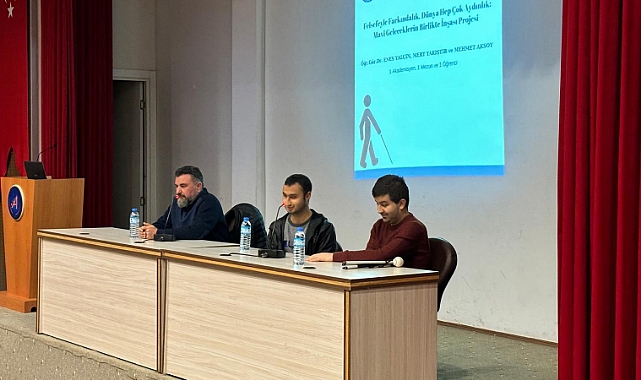 Akdeniz Üniversitesi’nde Gözü Bantlı Etkinlik