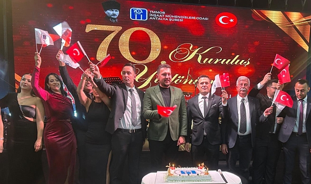 Antalya İMO 36. Yılını Özel Gala İle Kutladı