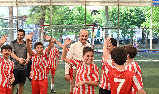 Başkan Kocagöz'den Başköy'e modern spor tesisi