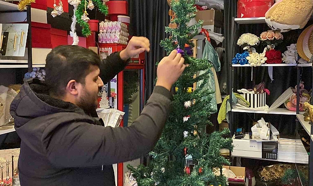 Bu da oldu: Dükkanın önündeki çam ağacı çalındı