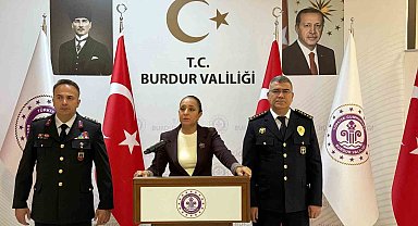 Burdur'da kasım ayında suça karışan 72 şahıs tutuklandı