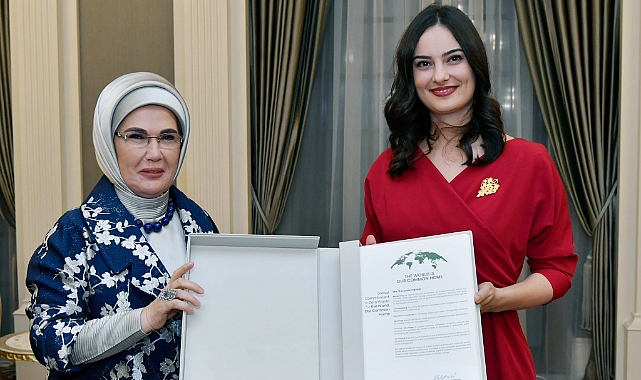 Emine Erdoğan, Karadağ Devlet Başkanı'nın eşi Milatovic ile bir araya geldi