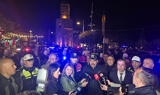 Emniyet Müdürü Arslan Kaleiçi’nden Start Verdi