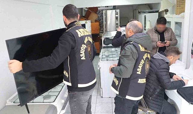 İkinci el eşya alım satımı yapan işletmeler denetlendi