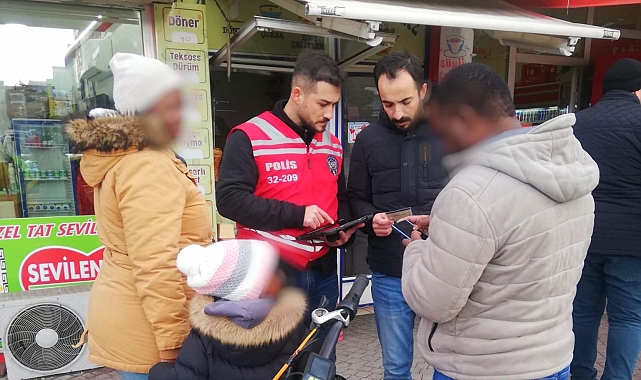 Isparta emniyetinden denetim