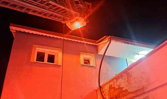 Isparta'da müstakil evde çıkan yangın kontrol altına alındı