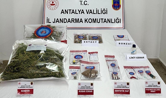 Jandarmadan uyuşturucu operasyonu