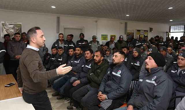 Kepez'de iş güveliği eğitimiyle iş başı