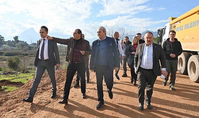 Kepez'den Duraliler'e yeni yol girişi