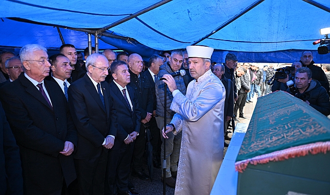 Kılıçdaroğlu, dünürünün cenazesine katıldı