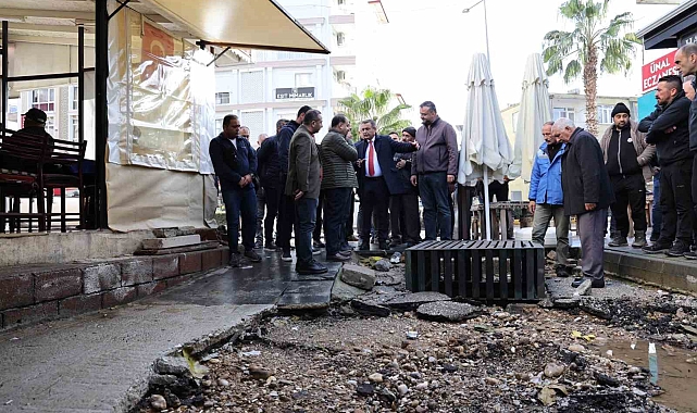 Manavgat Belediyesi selden etkilenen vatandaşları yalnız bırakmadı