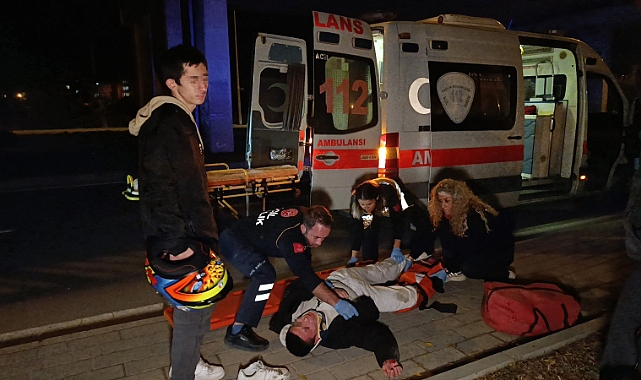 Manavgat'ta Motosiklet Kazası: Sürücünün Feryatları Ortalığı İnletti