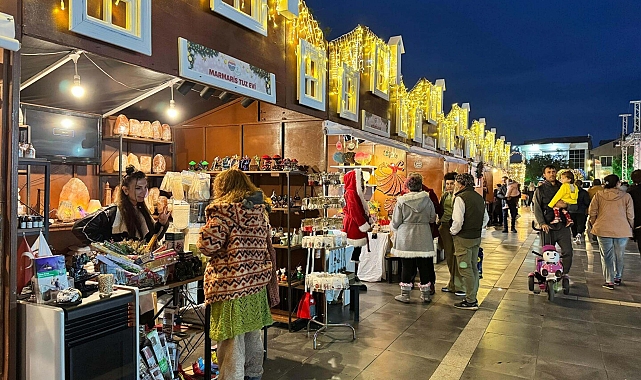Marmaris'te yeni yıl panayırı başladı