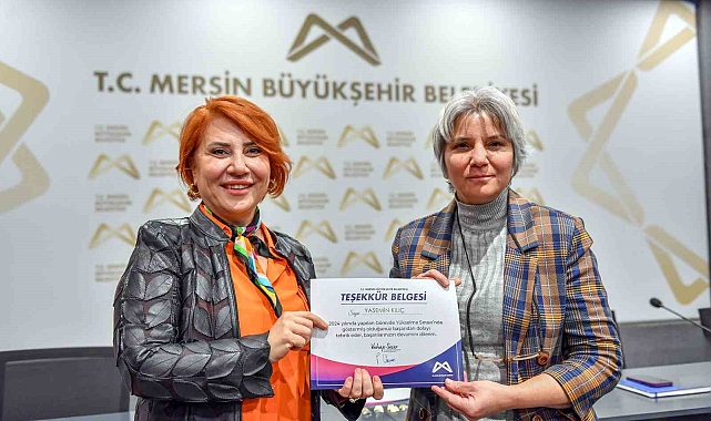 Mersin Büyükşehir Belediyesinde 47 memur 'şef' kadrosuna yükseldi