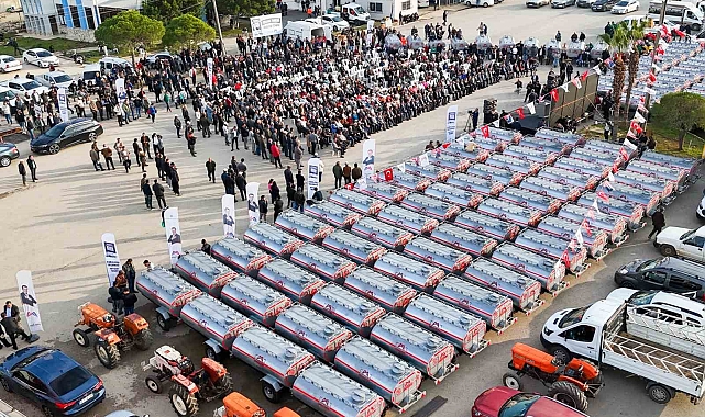 Mersin'de 130 üreticiye sulama tankeri desteği