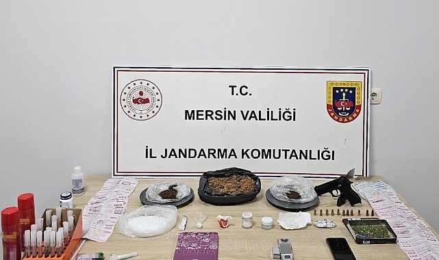Mersin'de uyuşturucu operasyonu: 3 gözaltı